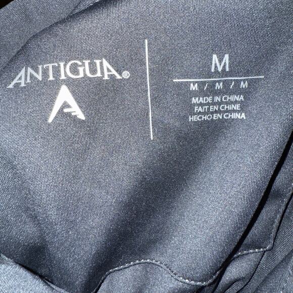 Antigua Texas Tech Red Raiders Polo, Black/Gray, Men's Size Medium, NWT - Picture 6 of 6